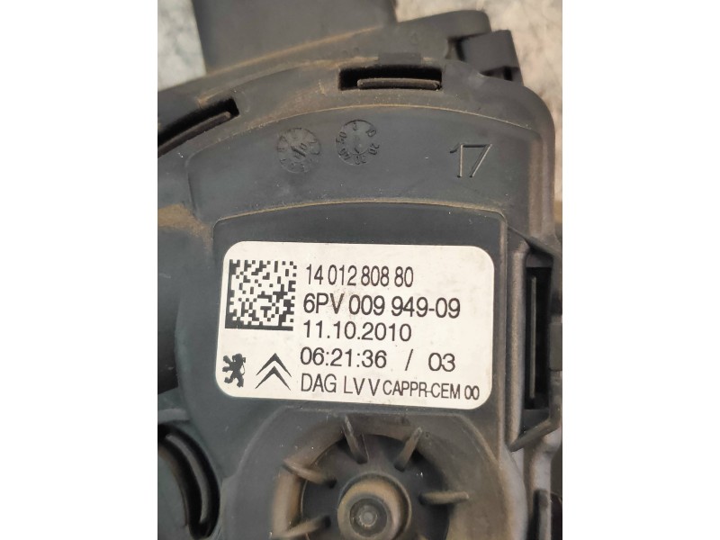 Recambio de potenciometro pedal para citroen jumpy hdi 120 29 l1h1 furg. referencia OEM IAM 1401280880 6PV00994909 