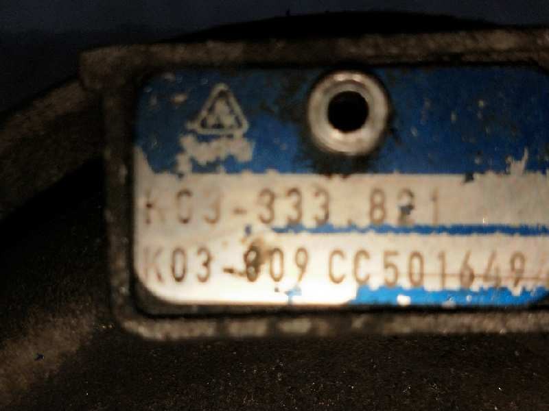 Recambio de turbocompresor para peugeot 206 berlina 2.0 hdi cat referencia OEM IAM K03333821   Recambio de turbocompresor para peugeot 206 berlina 2.0 hdi cat referencia OEM IAM K03333821