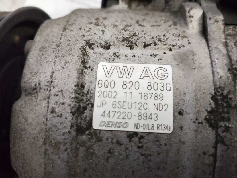 Recambio de compresor aire acondicionado para volkswagen polo (6c1) trendline bluemotion referencia OEM IAM 4472208943 6Q0820803