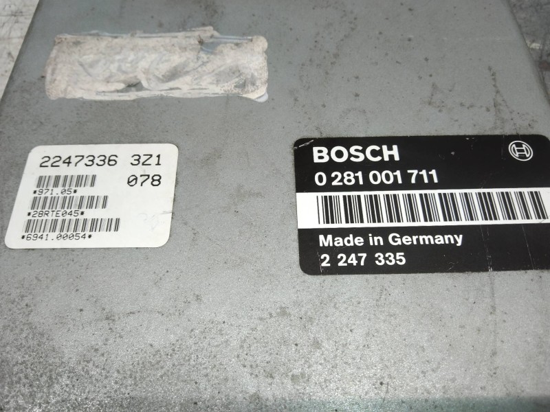 Recambio de centralita motor uce para bmw serie 3 compacto (e36) 318tds referencia OEM IAM 0281001711 2247335 2247336 3Z1