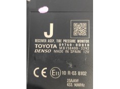 Recambio de modulo electronico para toyota yaris hsd active referencia OEM IAM 897600D010 MB1584003292  2
