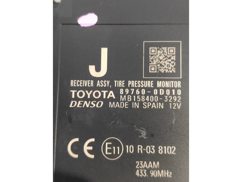 Recambio de modulo electronico para toyota yaris hsd active referencia OEM IAM 897600D010 MB1584003292 