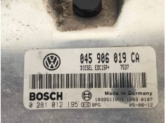 Recambio de centralita motor uce para volkswagen polo (9n3) advance referencia OEM IAM 0281012195 045906019CA  2