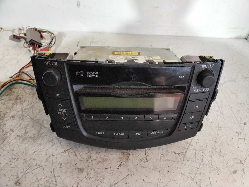 Recambio de sistema audio / radio cd para toyota rav 4 (a3) active referencia OEM IAM 8612042270  