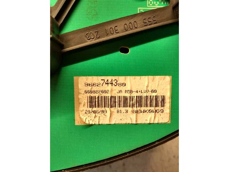 Recambio de cuadro instrumentos para citroen berlingo 1.6 hdi 75 sx familiar referencia OEM IAM 9662744380 000822002 