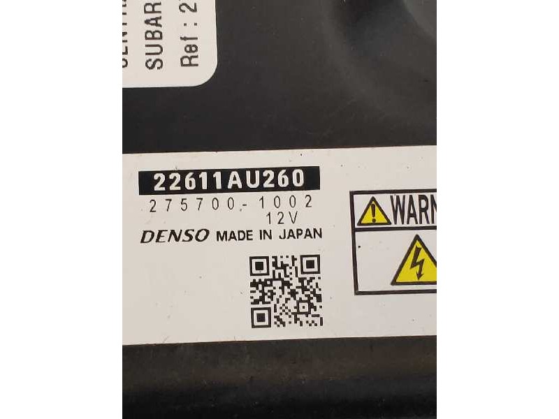 Recambio de centralita motor uce para subaru xv executive referencia OEM IAM 2757001002 22611AU260 GG