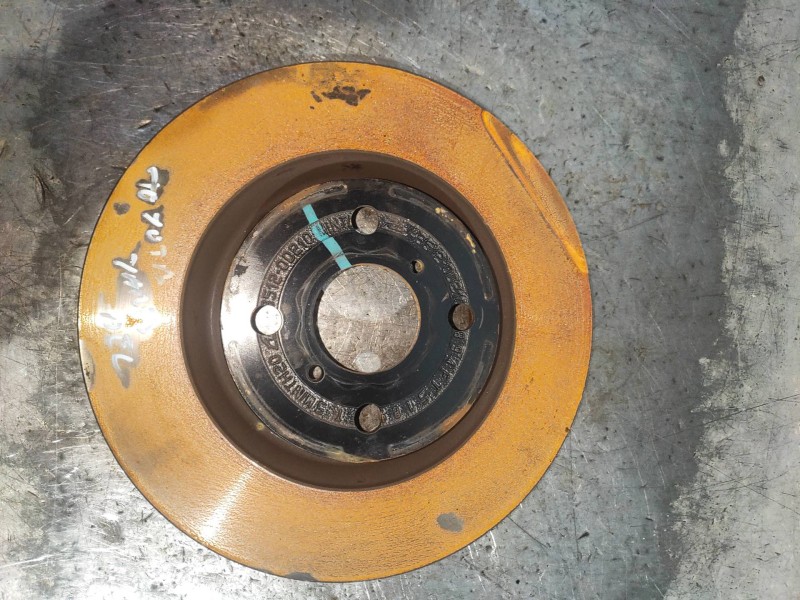 Recambio de disco freno delantero para toyota yaris hsd active referencia OEM IAM   
