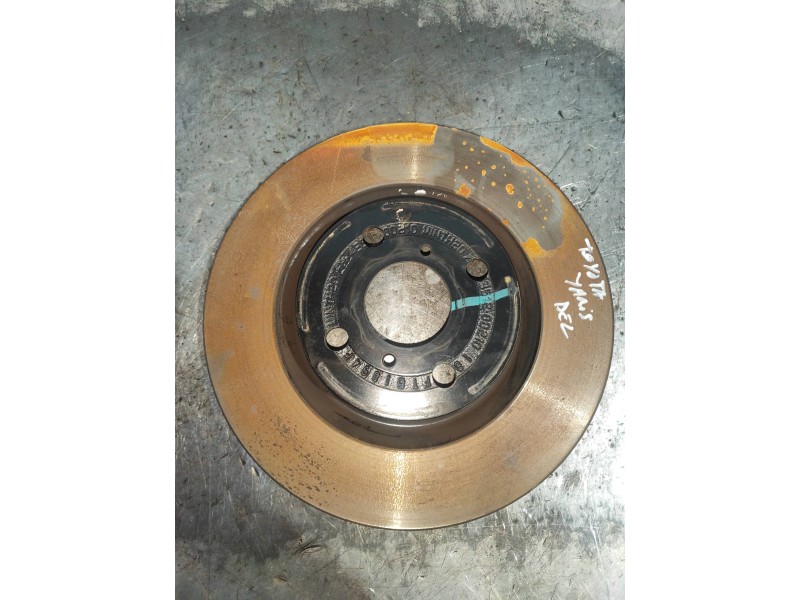 Recambio de disco freno delantero para toyota yaris hsd active referencia OEM IAM   