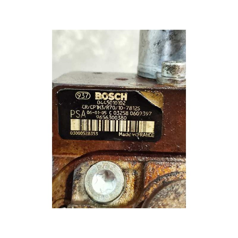 Recambio de bomba inyeccion para ford focus c-max (cap) ambiente (d) referencia OEM IAM 0445010102 9656300380 BOSCH Recambio de bomba inyeccion para ford focus c-max (cap) ambiente (d) referencia OEM IAM 0445010102 9656300380 BOSCH