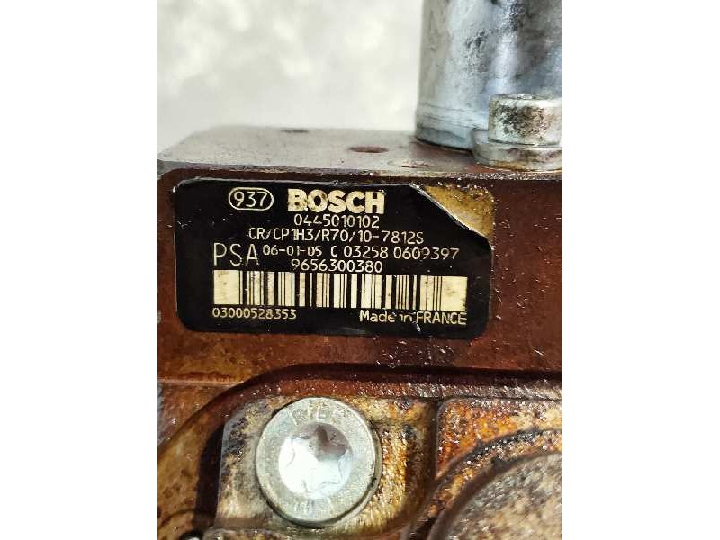 Recambio de bomba inyeccion para ford focus c-max (cap) ambiente (d) referencia OEM IAM 0445010102 9656300380 BOSCH Recambio de bomba inyeccion para ford focus c-max (cap) ambiente (d) referencia OEM IAM 0445010102 9656300380 BOSCH