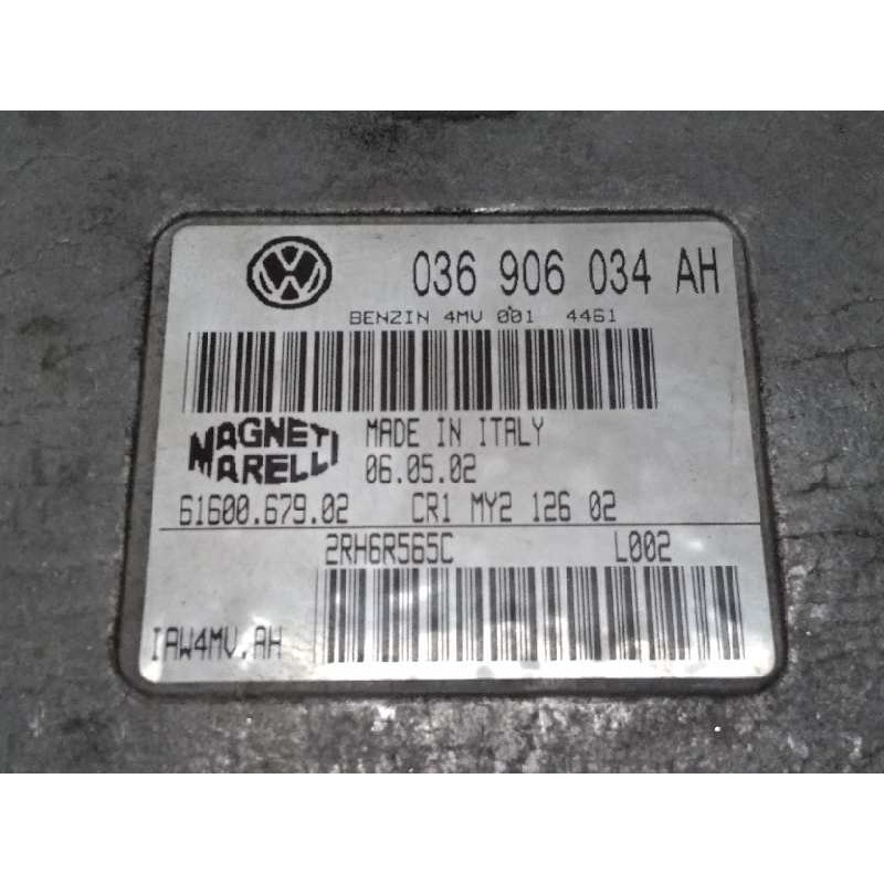 Recambio de centralita motor uce para seat ibiza (6l1) 1.4 16v referencia OEM IAM IAW4MVAH 6160067902 036906034AH