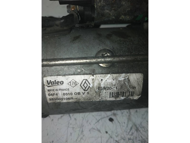 Recambio de motor arranque para renault megane iii berlina 5 p dynamique referencia OEM IAM 04F40310OB VALEO  Recambio de motor arranque para renault megane iii berlina 5 p dynamique referencia OEM IAM 04F40310OB VALEO