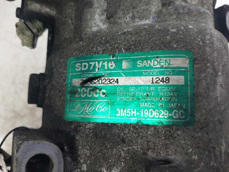 Recambio de compresor aire acondicionado para ford focus c-max (cap) trend (d) referencia OEM IAM SD7V161248 3M5H19D629GC 1248