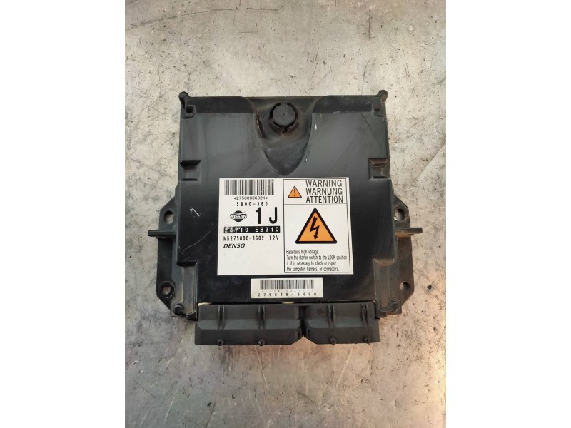 Recambio de centralita motor uce para nissan navara pick-up (d40m) doble cab se 4x4 referencia OEM IAM 23710EB310  DENSO