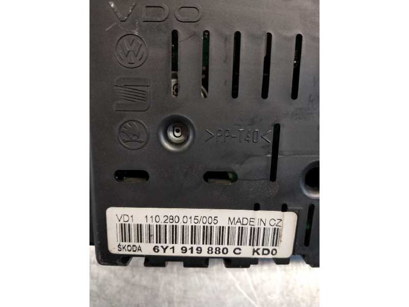 Recambio de cuadro instrumentos para skoda fabia (6y2/6y3) comfort referencia OEM IAM 110280015005 6Y1919880C 