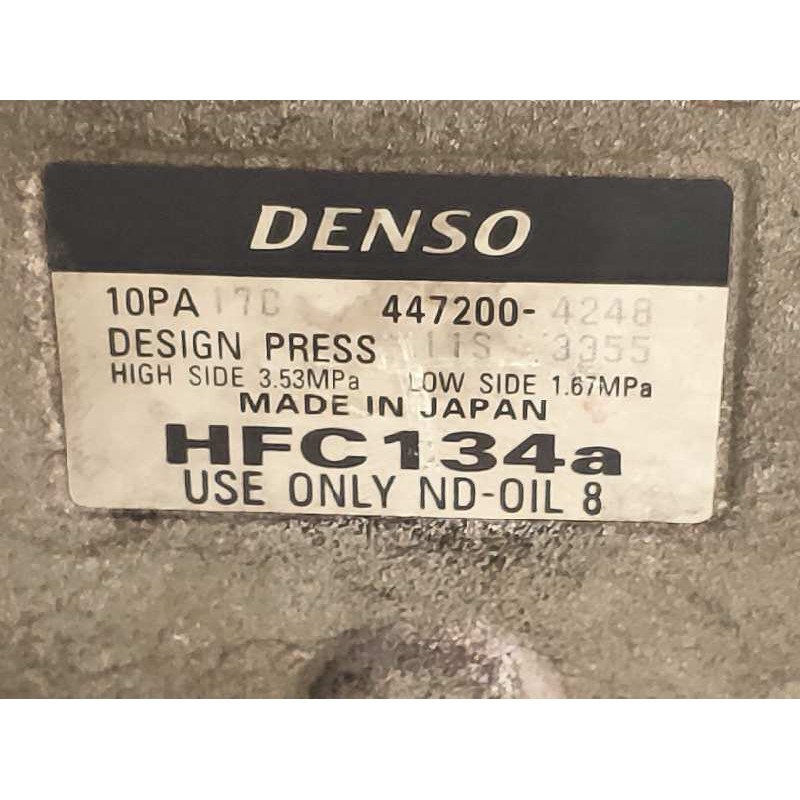 Recambio de compresor aire acondicionado para mg rover serie 600 (rh) 618 i referencia OEM IAM 4472004248  DENSO