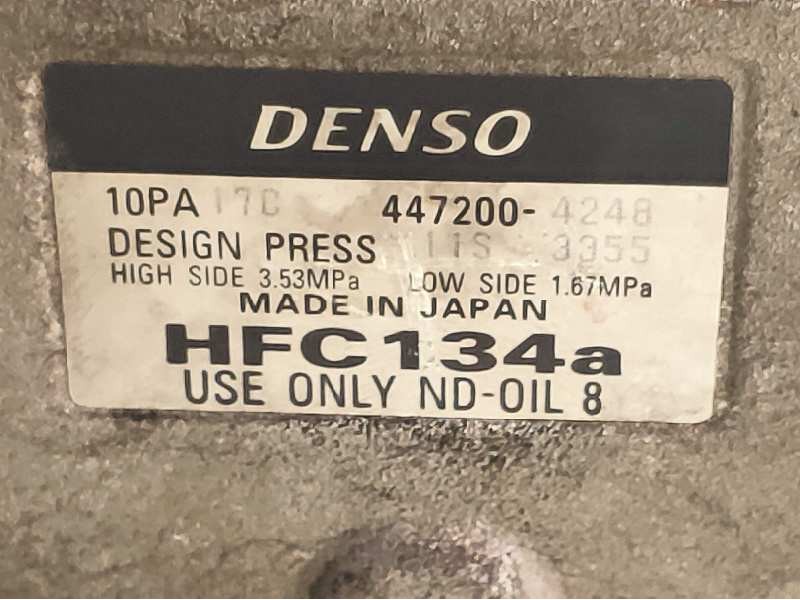 Recambio de compresor aire acondicionado para mg rover serie 600 (rh) 618 i referencia OEM IAM 4472004248  DENSO
