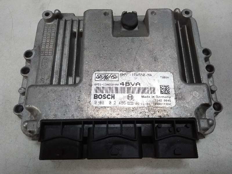 Recambio de centralita motor uce para ford focus berlina (cap) ghia referencia OEM IAM 0281012486 6M5112A650MA 4BVA