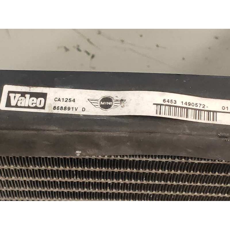 Recambio de condensador / radiador aire acondicionado para mini mini (r50,r53) cooper s referencia OEM IAM 868891V 64531490572 
