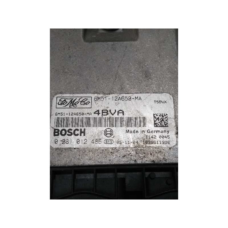 Recambio de centralita motor uce para ford focus berlina (cap) ghia referencia OEM IAM 0281012486 6M5112A650MA 4BVA