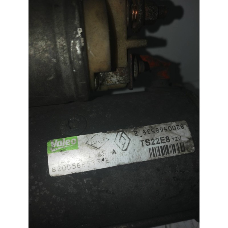 Recambio de motor arranque para renault master ii ph. 2 doka/pr. fgst caja abierta batalla 4078 mm referencia OEM IAM TS22E8 VAL