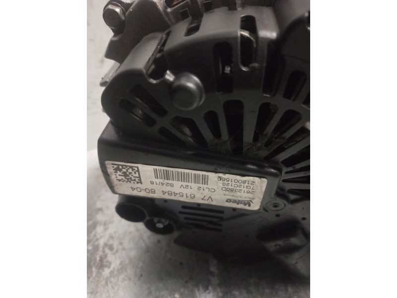Recambio de alternador para peugeot 207 urban referencia OEM IAM 615484  