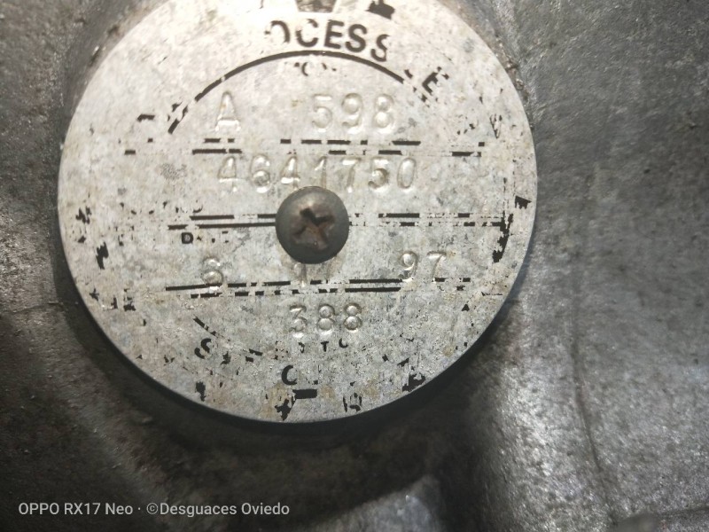 Recambio de caja cambios para chrysler voyager (gs) 2.4 referencia OEM IAM A598 4641750 N75031080125