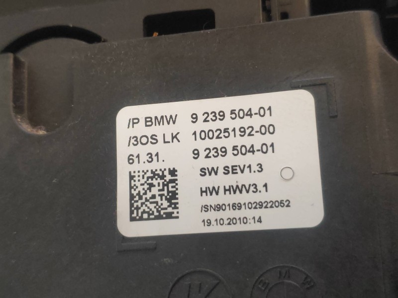 Recambio de palanca cambio para bmw serie 5 lim. (f10) 525d referencia OEM IAM 923950401 1002519200 61319296904