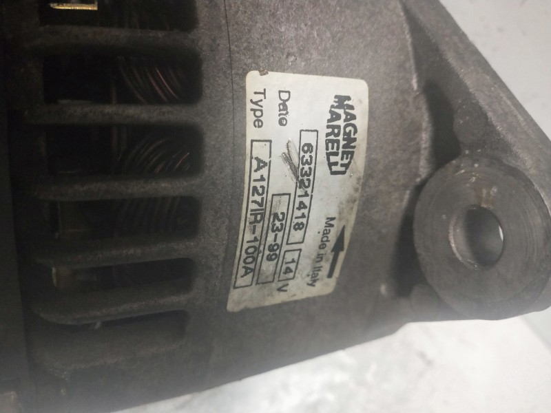 Recambio de alternador para alfa romeo 156 (116) 2.0 t.spark distinctive selespeed referencia OEM IAM 63321418  