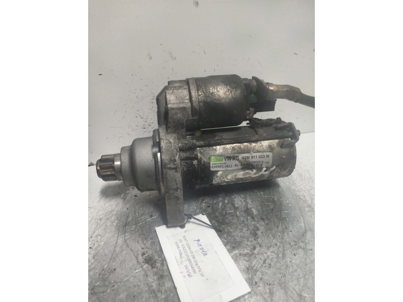 Recambio de motor arranque para seat leon (1p1) fr referencia OEM IAM 02M911023M  