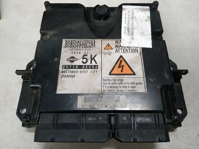 Recambio de centralita motor uce para nissan pathfinder (r51) 2.5 dci xe referencia OEM IAM 237104X05A MB2758004737 5800473 5K