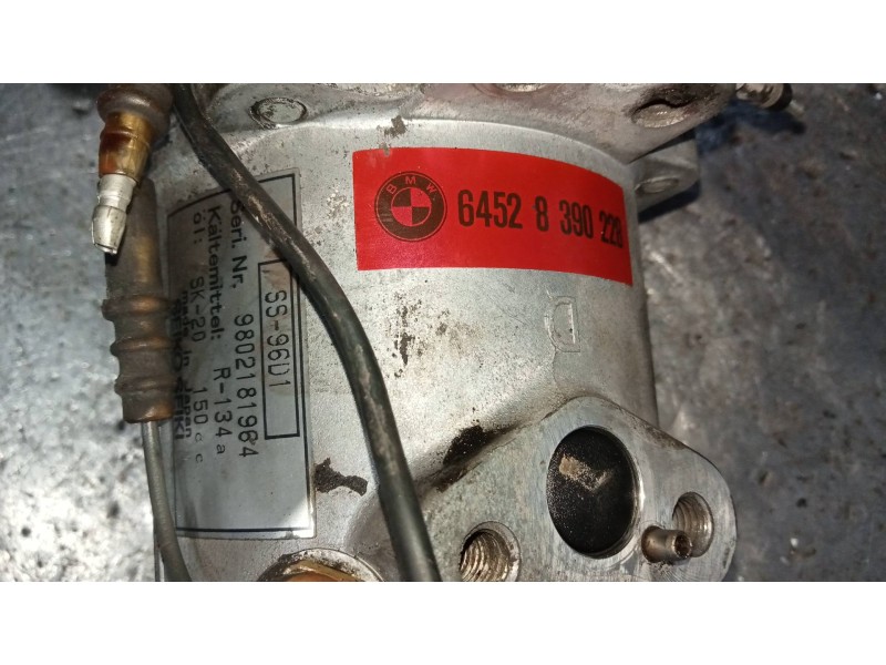 Recambio de compresor aire acondicionado para bmw serie 3 compacto (e36) 316i referencia OEM IAM 64528390228 SS96D1 
