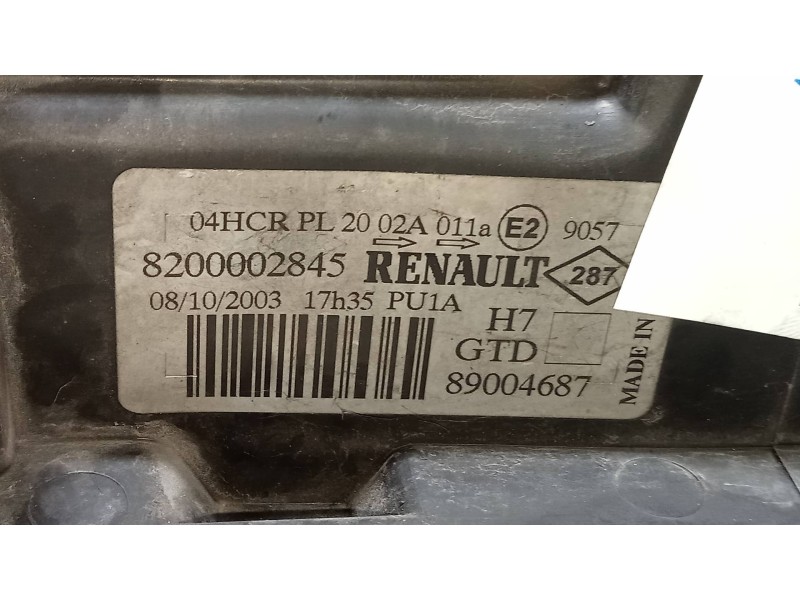 Recambio de faro izquierdo para renault laguna ii (bg0) expression referencia OEM IAM   