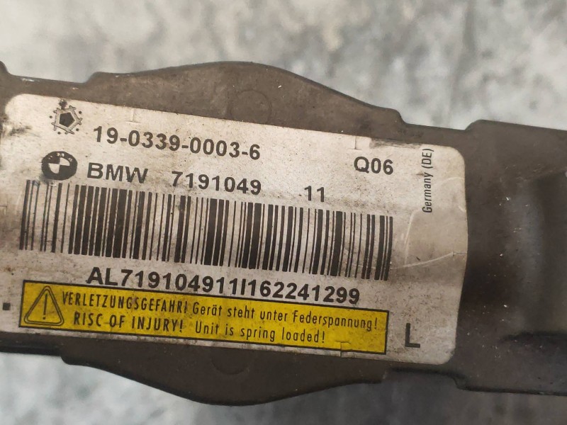 Recambio de airbag delantero izquierdo para bmw serie 5 lim. (f10) 525d referencia OEM IAM 7191049 19033900036 32306783829