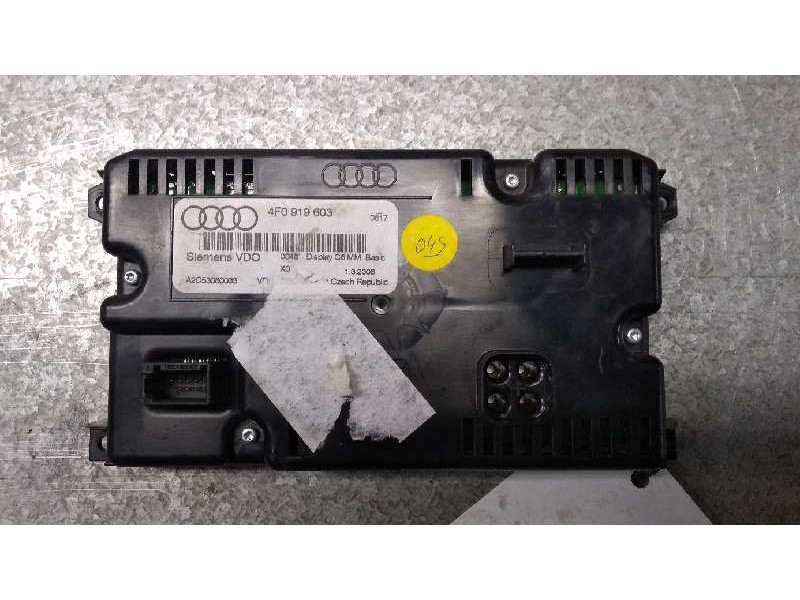 Recambio de pantalla multifuncion para audi a6 berlina (4f2) 2.0 16v tfsi referencia OEM IAM 4F0919603 A2C53080033 