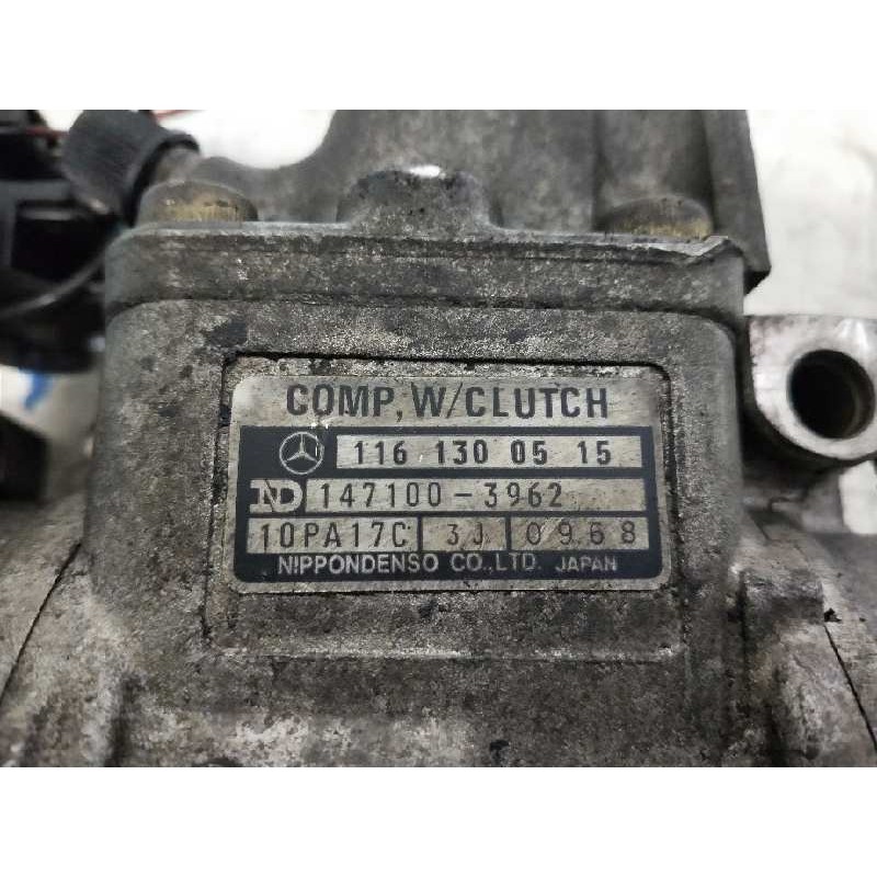 Recambio de compresor aire acondicionado para mercedes clase s (w126) berlina+coupe 2.6 cat referencia OEM IAM 1471003962 116130
