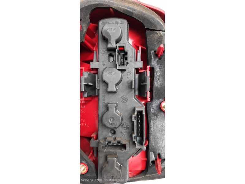 Recambio de piloto trasero derecho para volkswagen polo berlina (6n2) conceptline referencia OEM IAM   