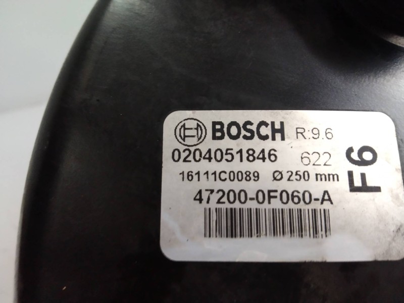 Recambio de servofreno para toyota verso active referencia OEM IAM 472000F060A 0204051846 