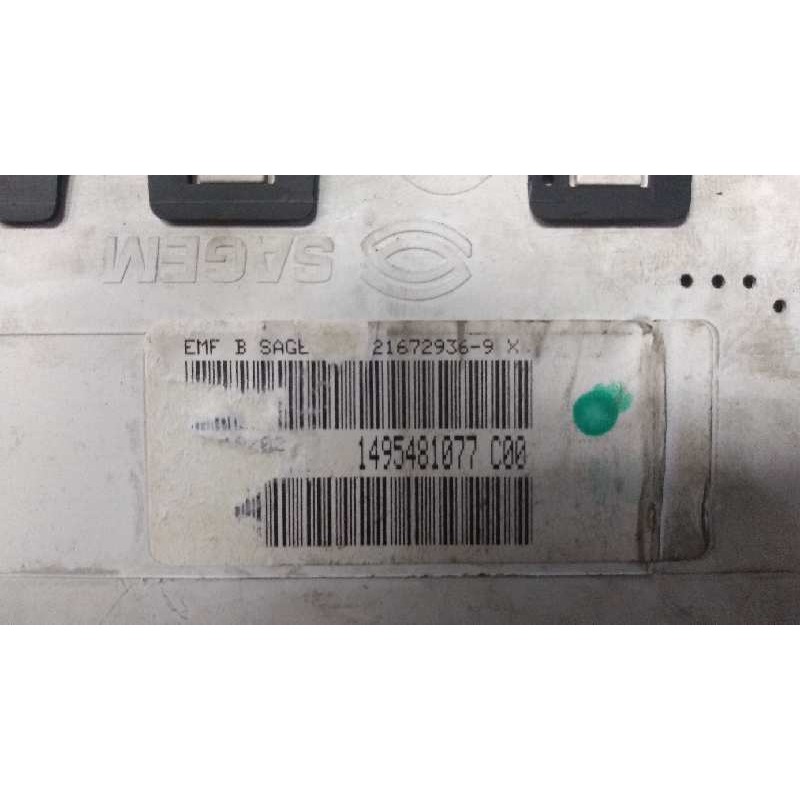 Recambio de pantalla multifuncion para citroen c8 2.0 hdi fap cat referencia OEM IAM 216729369X 1495481077C00 