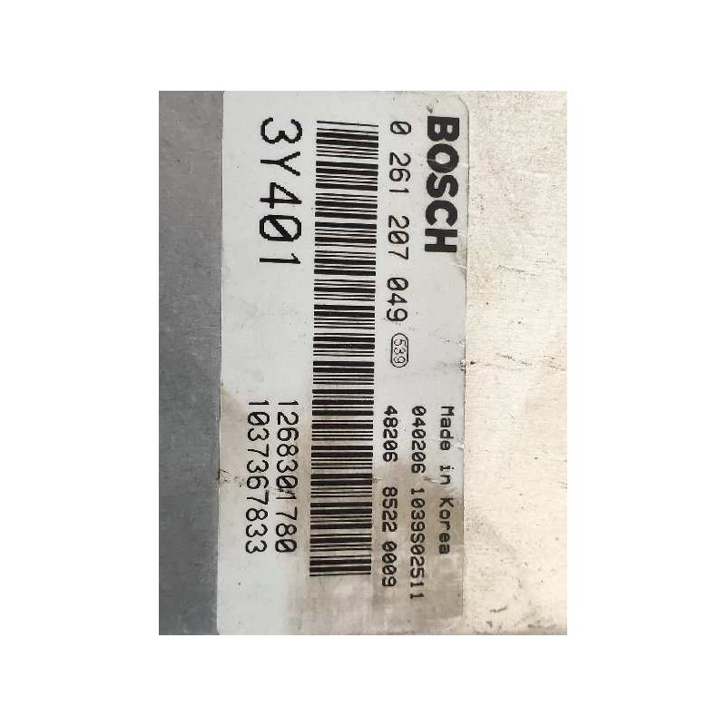 Recambio de centralita motor uce para kia carnival ii 2.5 v6 ex referencia OEM IAM 0261207049 391103Y401 3Y401 1268301780 103736