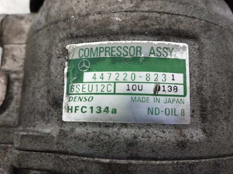 Recambio de compresor aire acondicionado para mercedes clase a (w168) 1.9 cat referencia OEM IAM 4472208231 6SEU12C 