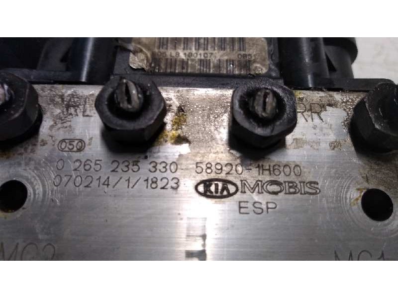 Recambio de abs para kia cee´d 1.6 crdi cat referencia OEM IAM 0265235330 589201H600 