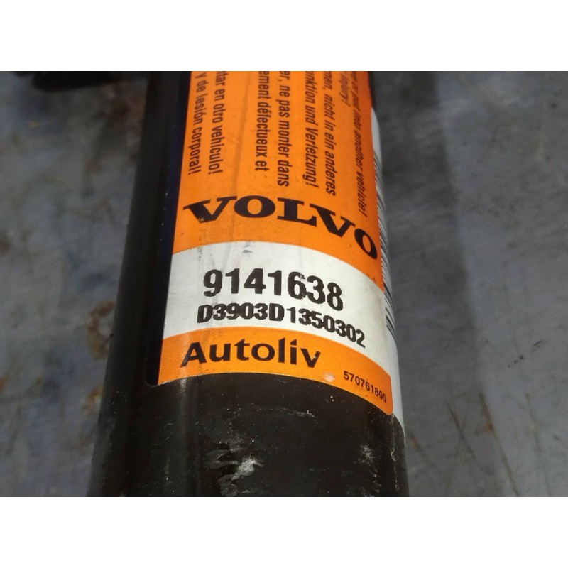 Recambio de airbag cortina delantero izquierdo para volvo v70 familiar 2.4 (103kw) referencia OEM IAM 9141638  