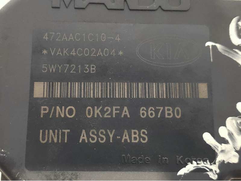 Recambio de abs para kia carnival ii 2.5 v6 ex referencia OEM IAM 5WY7213B 472AAC1C104 BH60104700 2K56T437A0