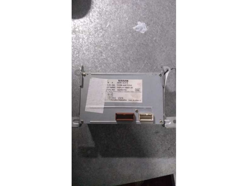 Recambio de pantalla multifuncion para nissan primera berlina (p12) referencia OEM IAM 28090AV618 CC5W4001PEU 