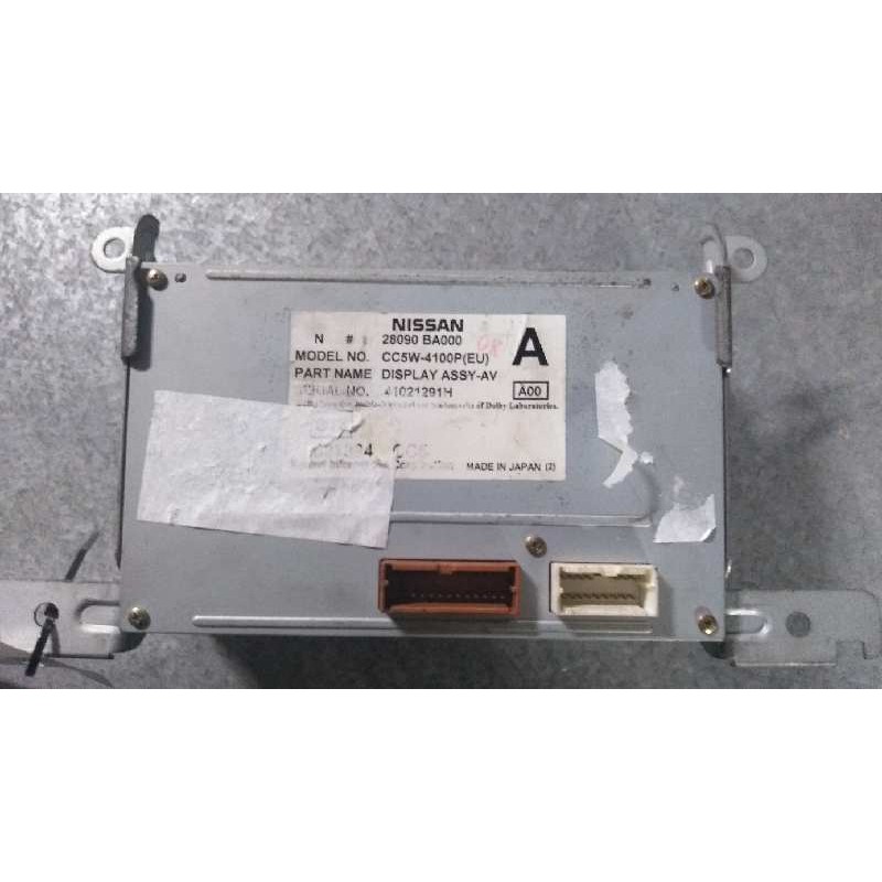 Recambio de pantalla multifuncion para nissan primera trav. (p12) 1.9 16v turbodiesel cat referencia OEM IAM 28090BA000 CC5W4100