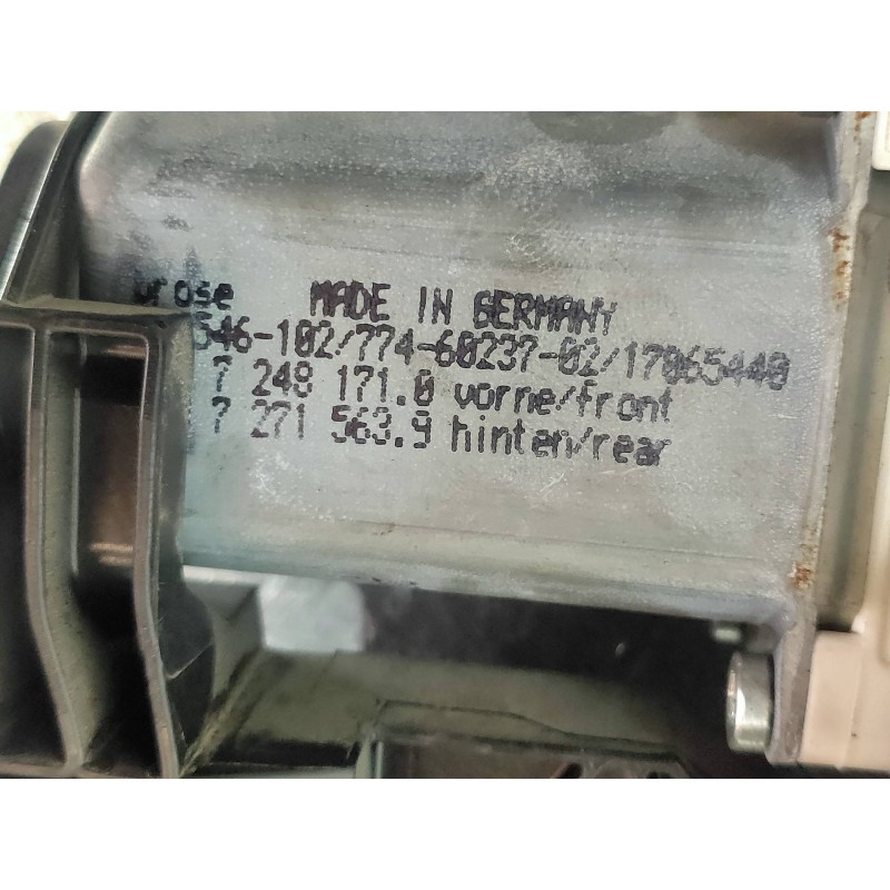 Recambio de elevalunas trasero izquierdo para bmw serie 5 lim. (f10) 520d referencia OEM IAM 7182121F10S 72715639 17065440 72481