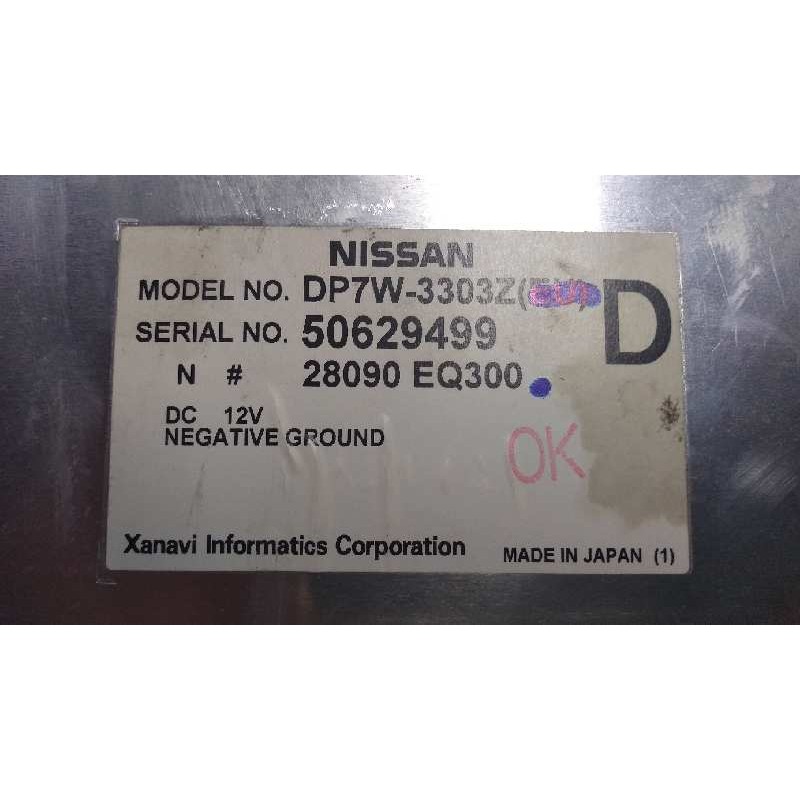 Recambio de pantalla multifuncion para nissan murano (z50) 3.5 v6 cat referencia OEM IAM 28090EQ300 DP7W3303ZEU 