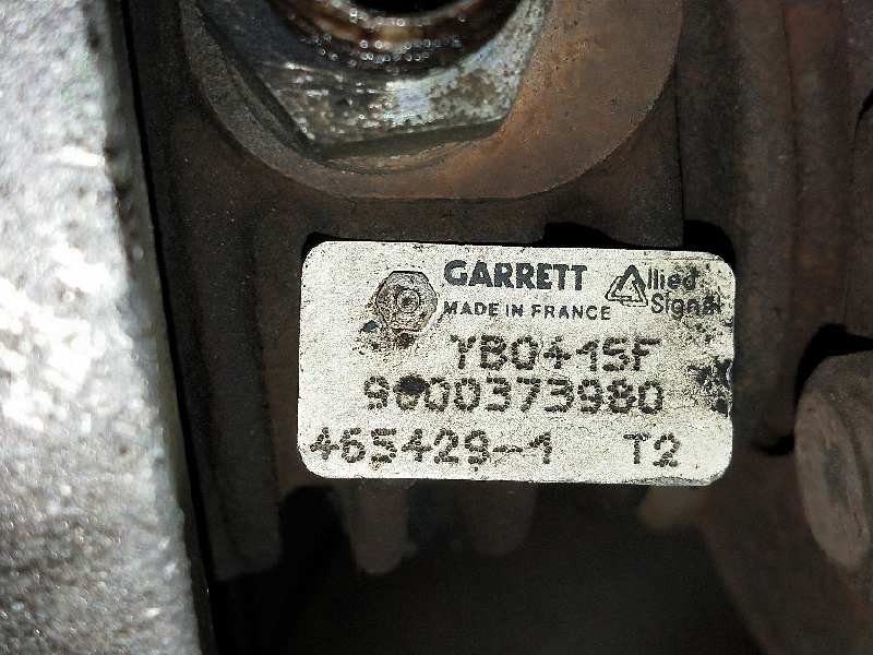 Recambio de turbocompresor para peugeot 605 2.1 turbodiesel referencia OEM IAM 9600373980 4654291  Recambio de turbocompresor para peugeot 605 2.1 turbodiesel referencia OEM IAM 9600373980 4654291