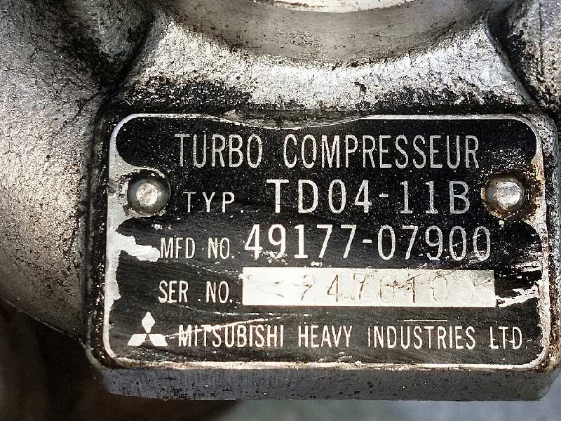 Recambio de turbocompresor para peugeot 605 2.1 turbodiesel referencia OEM IAM 4917707900 TD0411B 